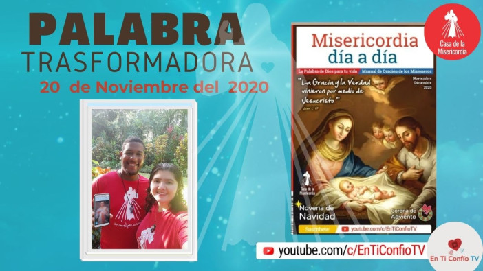 Camino Diario de Oración Personal / 20 de Noviembre del 2020