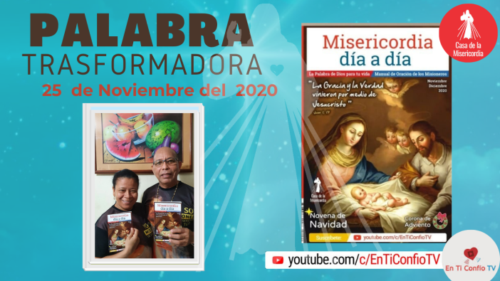 Camino Diario de Oración Personal / 25 de Noviembre del 2020