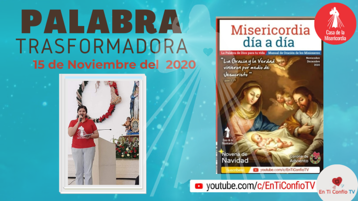 Camino Diario de Oración Personal / 15 de Noviembre del 2020