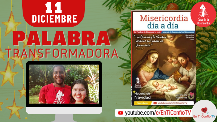 Camino Diario de Oración Personal / 11 de Diciembre del 2020