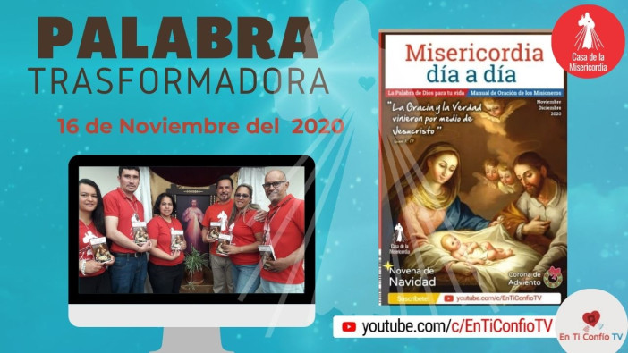 Camino Diario de Oración Personal / 16 de Noviembre del 2020