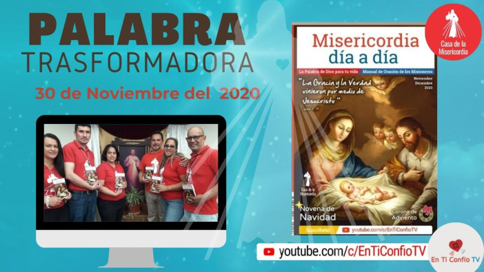 Camino Diario de Oración Personal / 30 de Noviembre del 2020