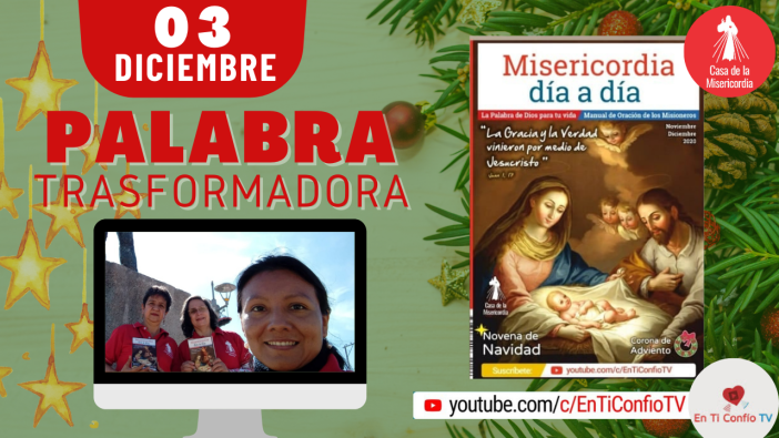 Camino Diario de Oración Personal / 3 de Diciembre del 2020