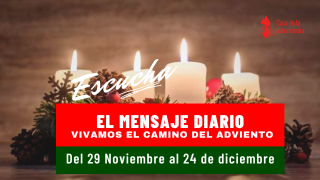 Paso 15: “Señor ven de prisa”.