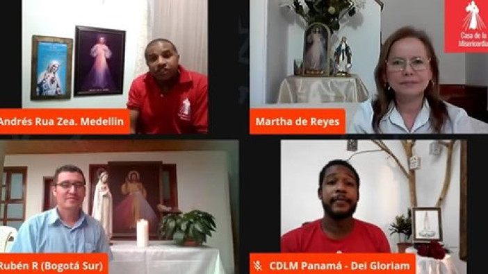 Esta tarde Comunidad de Oración  Virtual  