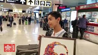 Canonización de Mons. Romero, Cecilia y Alejandro 2018-10-11