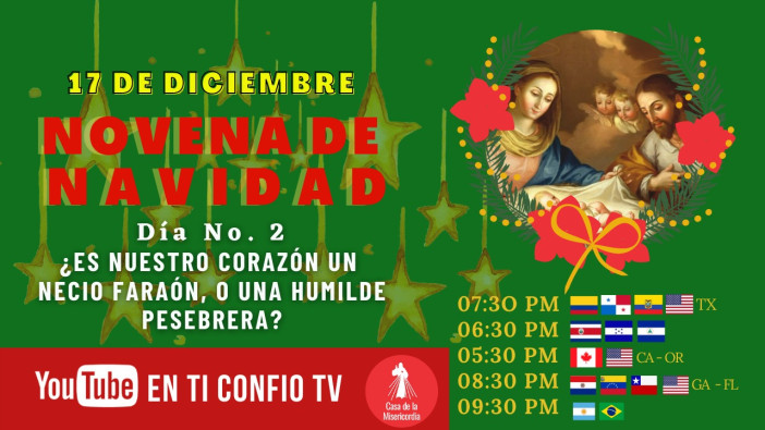 Novena de Navidad Día 2 : Es nuestro corazón un necio faraón, o una humilde pesebrera.