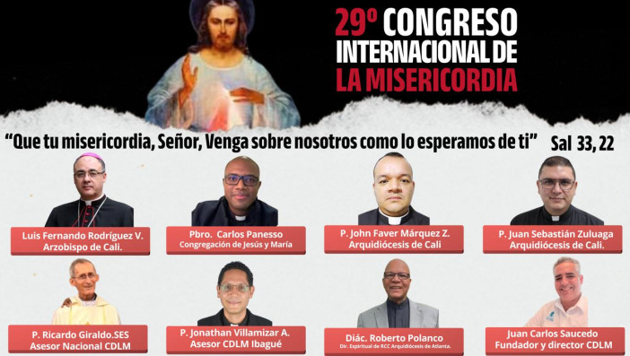 Predicadores 29 Congreso Internacional de la Misericordia en Cali 