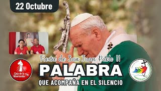 Camino Diario de Oración Personal / 22 de Octubre del 2025