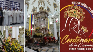 Unidos al  Centenario de Coronación de Nuestra Señora de Chiquinquirá como Reina y Patrona de Colombia