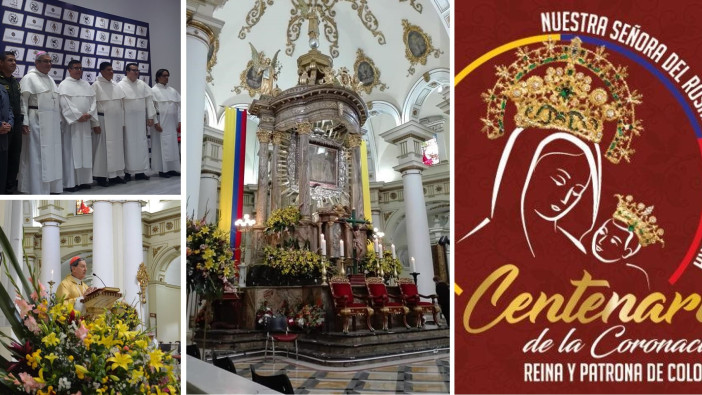 Unidos al  Centenario de Coronación de Nuestra Señora de Chiquinquirá como Reina y Patrona de Colombia