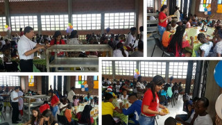 Nuestros misioneros en el Chocó, apoyando la obra de Monseñor Julio Hernando García con el Templo Comedor para 170 niños
