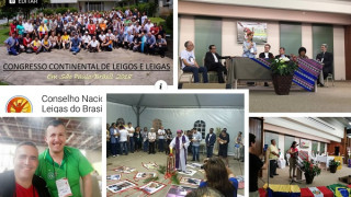 Participación  en el Congreso Continental  de Laicos organizado por el CELAM en Sao  Paulo Brasil 2018