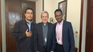 Encuentro con Monseñor Héctor Cubillos Peña, Obispo de la Diócesis de Zipaquirá 