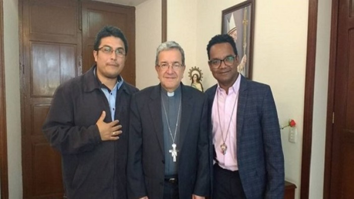 Encuentro con Monseñor Héctor Cubillos Peña, Obispo de la Diócesis de Zipaquirá 