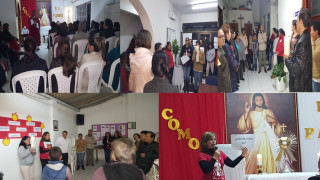 Este año Pentecostés en la sede Cristo Te Sana, un regalo de  la Misericordia