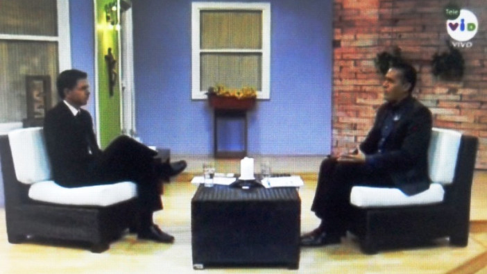 Visita a la televisión 