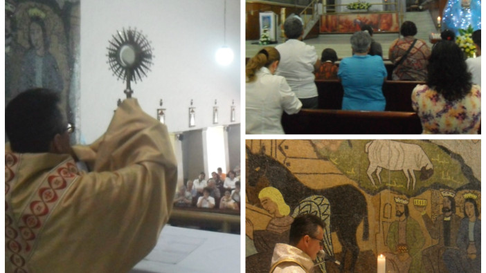 Las madres en Medellín, invitadas a ser amigas de Jesús.