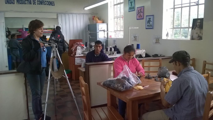 visita fundación niña Maria en Alban