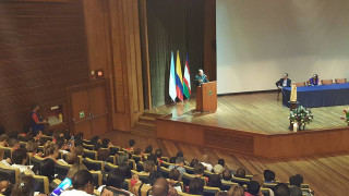   Monseñor Luis Fernando Rodríguez, Obispo Auxiliar de Cali,  dió apertura al XIX  Congreso Internacional de la Misericordia.