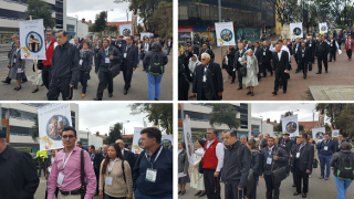 La peregrinación del Jubileo Extraordinario de la Misericordia, a la Basílica menor de Nuestra Señora de Lourdes en Bogotá 