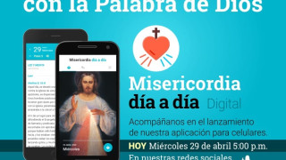 Lanzamiento de la Aplicación para celulares de Misericordia día a día