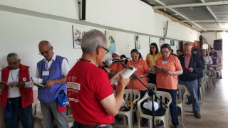 Retiro con los grupos apostólicos de la parroquia Nuestra Señora de la Laguna en Fontibón