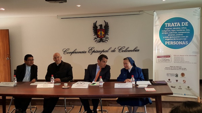 Iglesia en Colombia, lanza campaña contra la Trata de Personas 