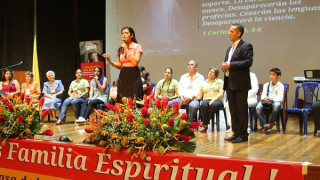 Mónica María Saucedo, compartió su testimonio en el XIX Congreso Internacional de la Misericordia.